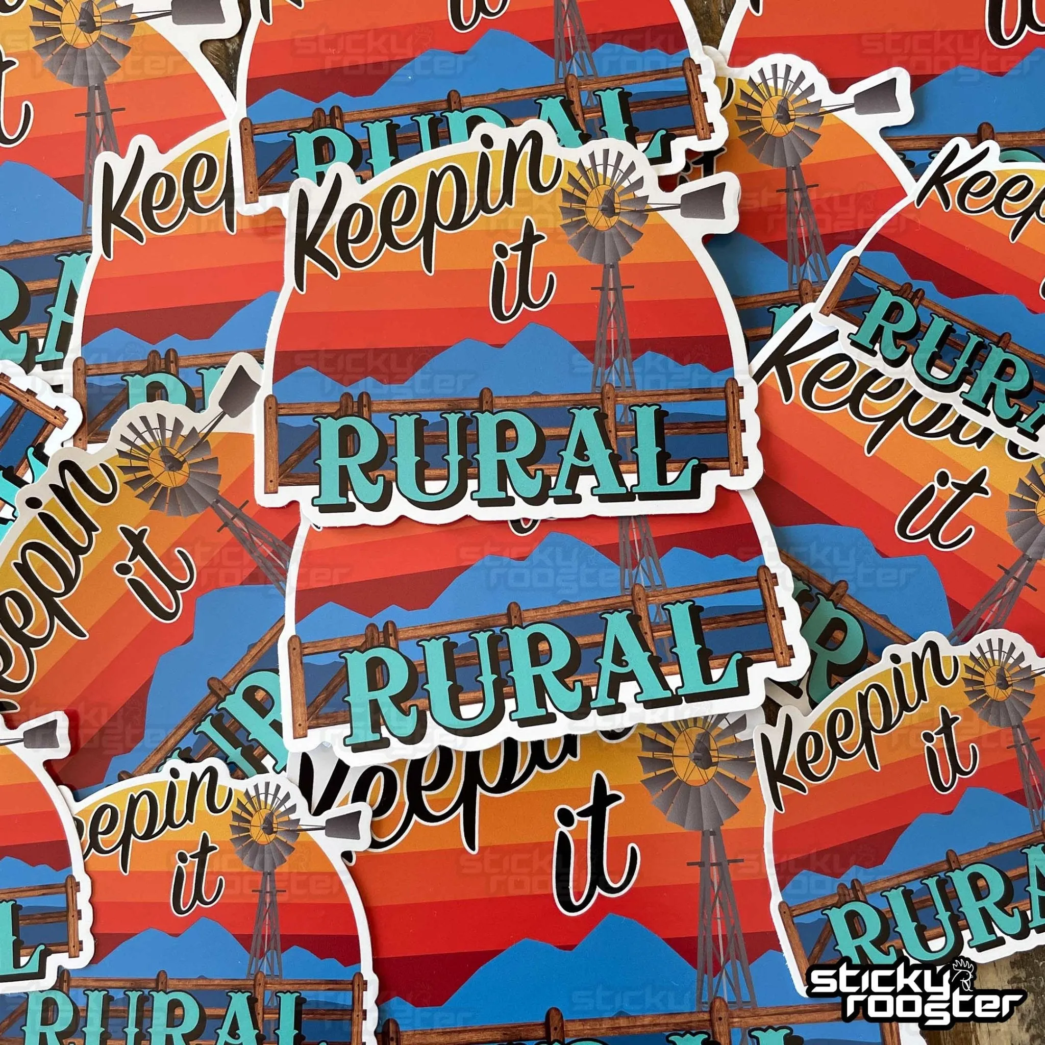 Keepin it Rural sticker