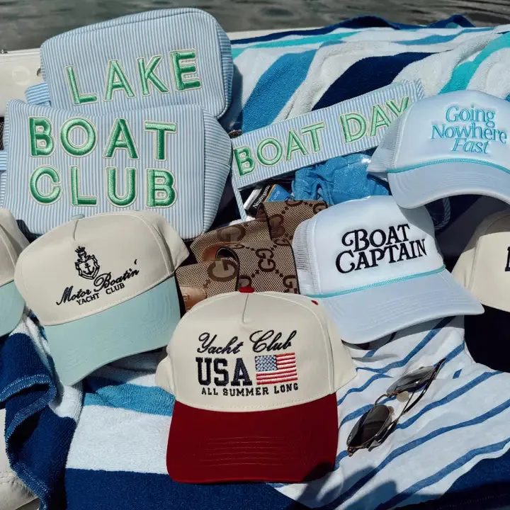 KENZKUSTOMZ - Motor Boatin' Yacht Club - Trucker Hat