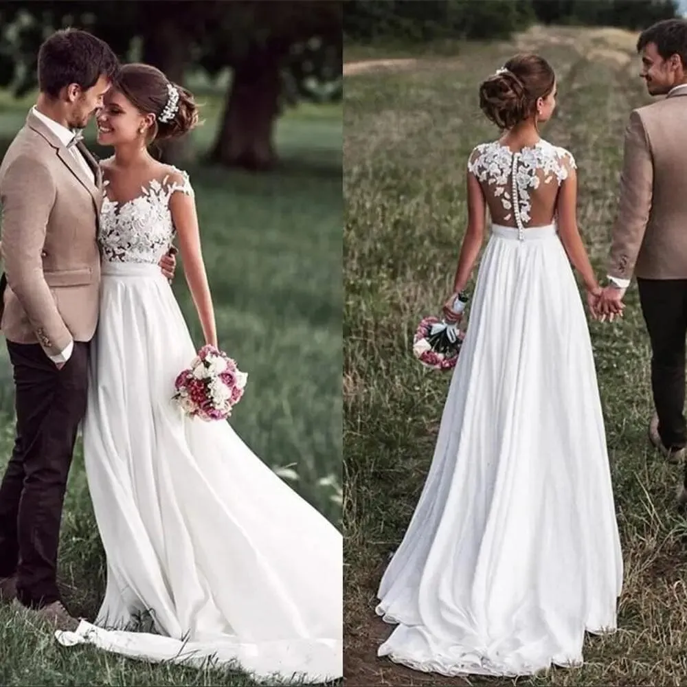 Lace Whisper Wedding Dress