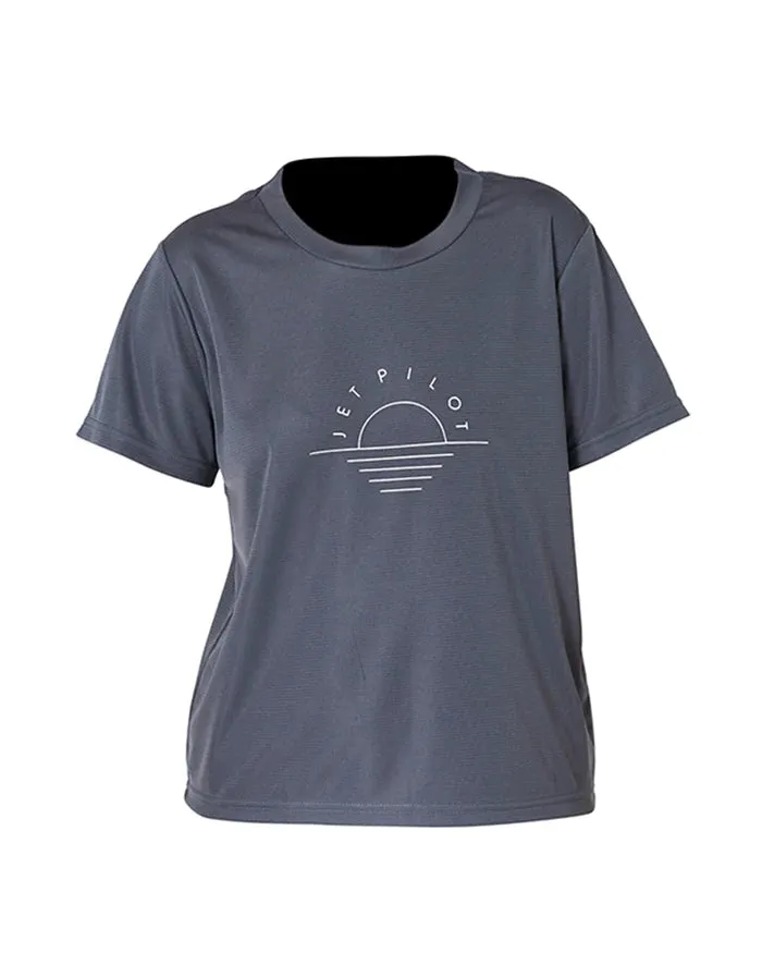 Ladies Pacer Tee | Charcoal