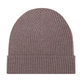 Lightweight Ribbed Extra Fine Merino Beanie Hat