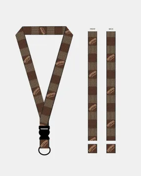 LIMA VICTOR Brown Lanyard