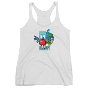 Minecraft Allay Comp Women's Tri-Blend Racerback Tank Top