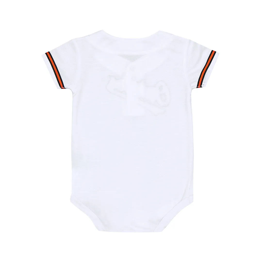 MLB - Kids' (Infant) Baltimore Orioles Home Replica Creeper (KJ72JLB20)