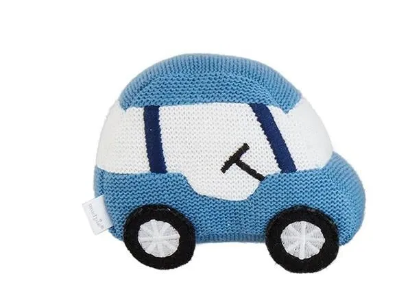 Mud Pie Golf Knit Rattle