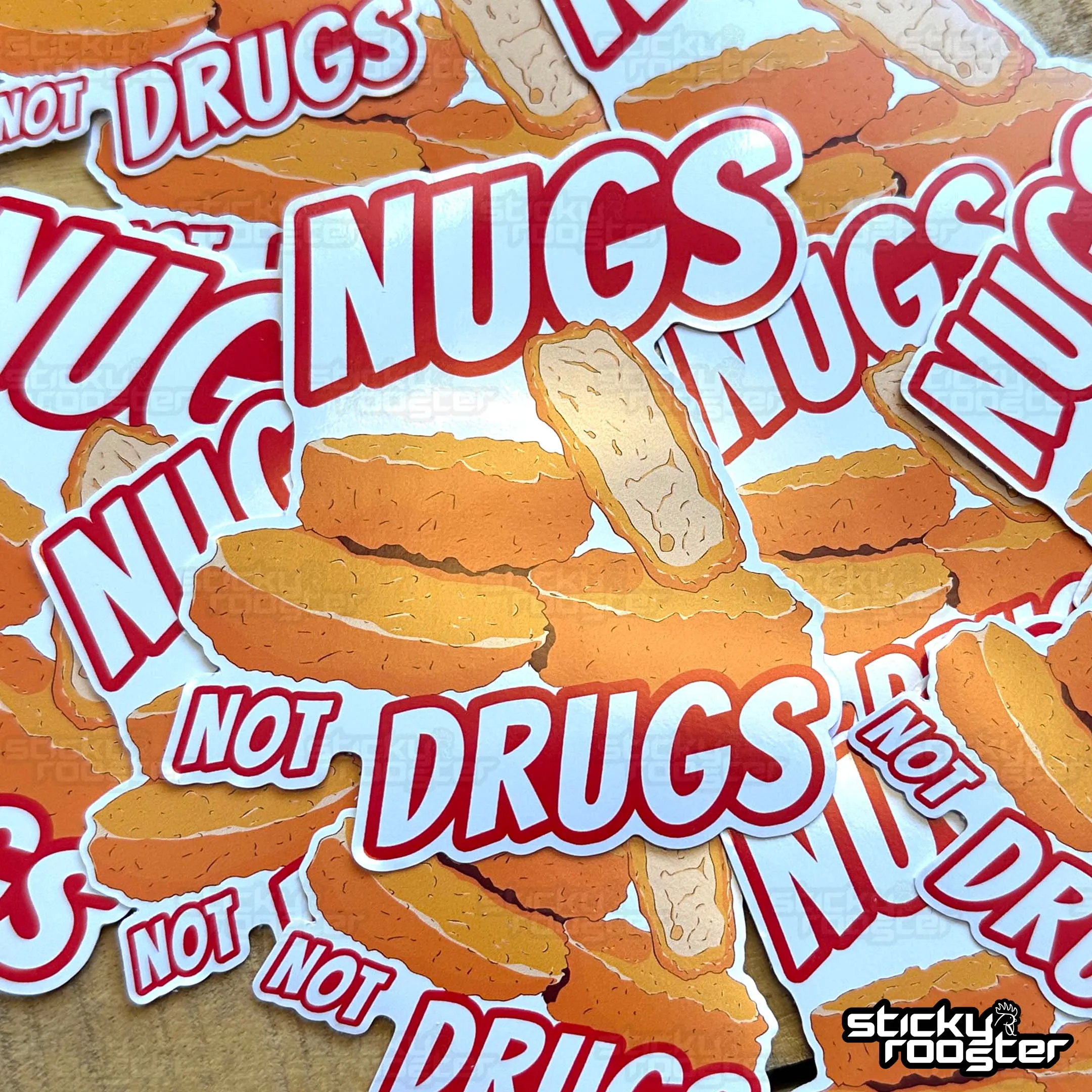 Nugs Not Drugs sticker