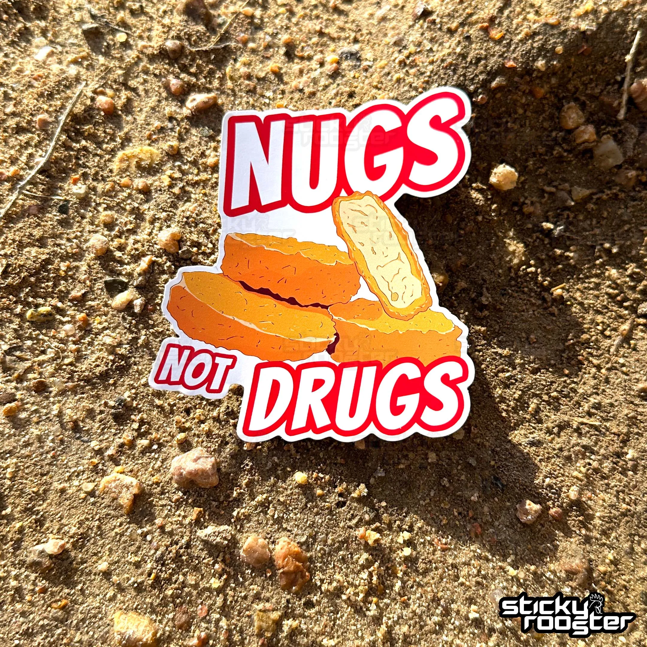 Nugs Not Drugs sticker