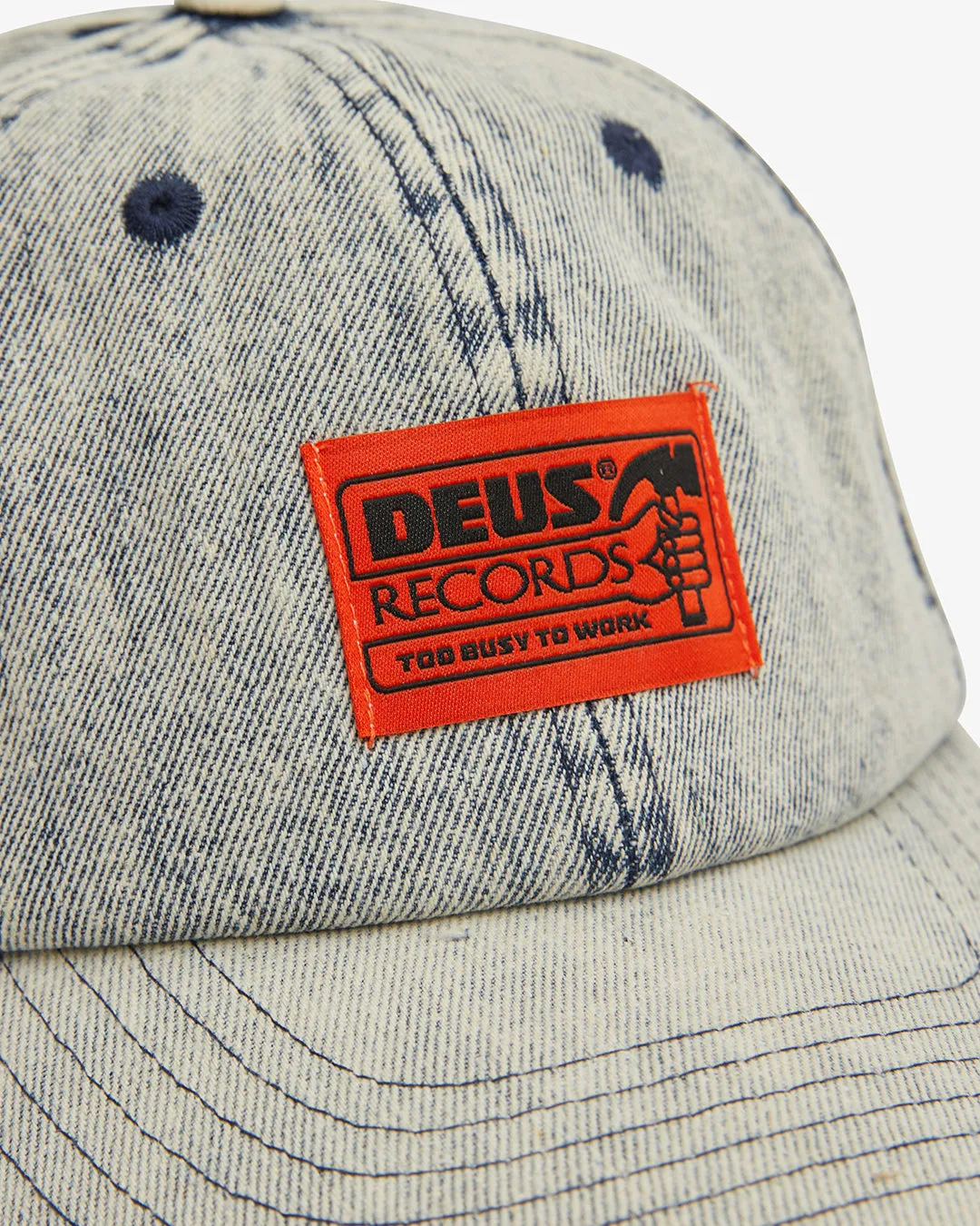 ORTIZ DENIM CAP - LIGHT BLUE WASH