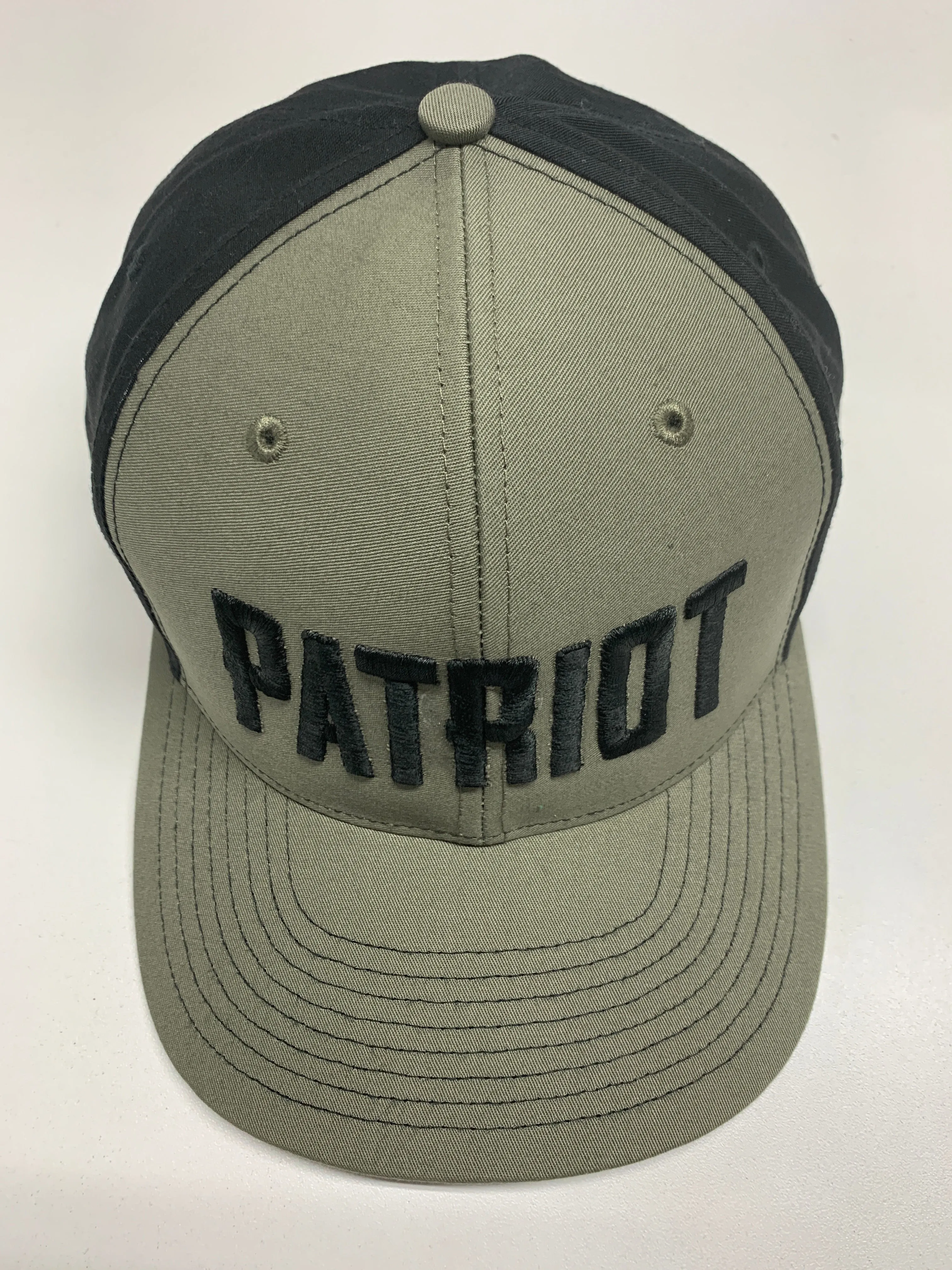 Patriot Hat - Green/Black Snapback Cap