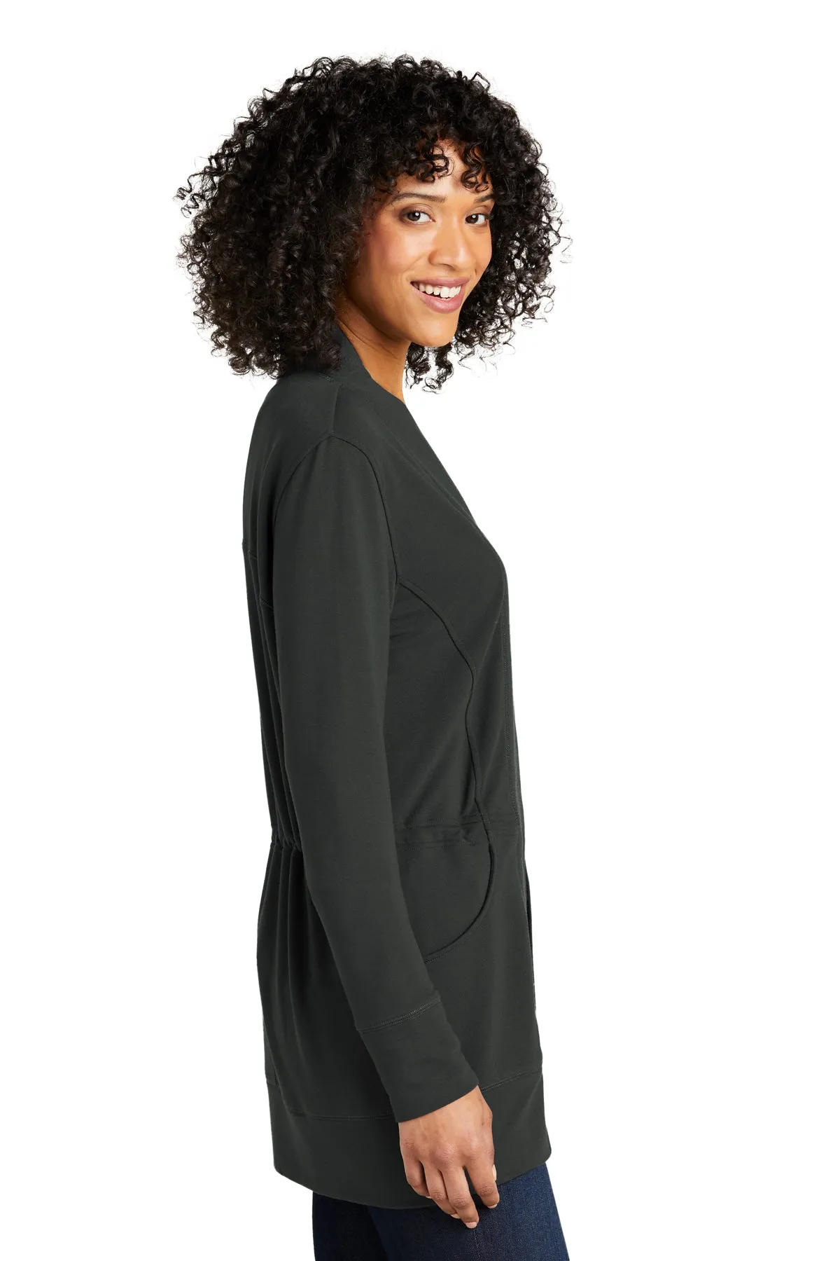 Port Authority® LK825 Ladies Microterry Cardigan