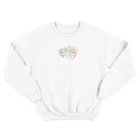 "Emotional Ghost" Crewneck (White)