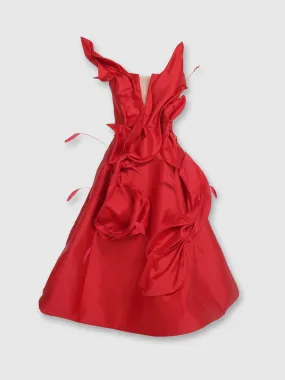 RAQUEL OROZCO Manuela Dress - Red