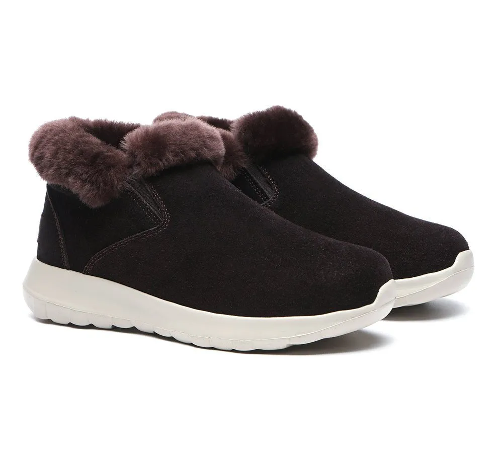 Sheepskin Ankle Slipper Women Tana