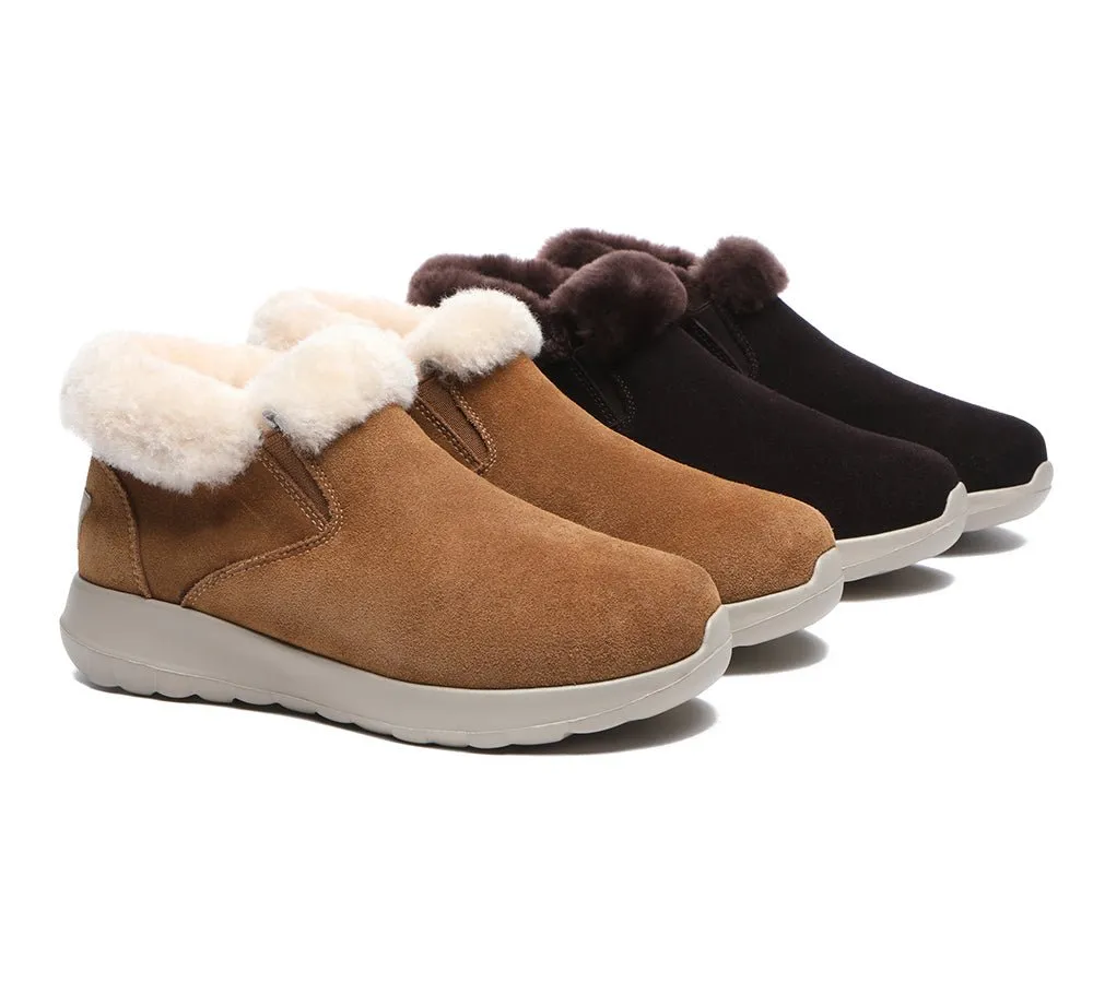 Sheepskin Ankle Slipper Women Tana