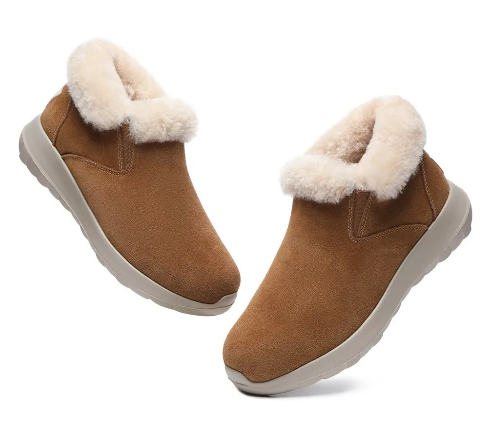 Sheepskin Ankle Slipper Women Tana