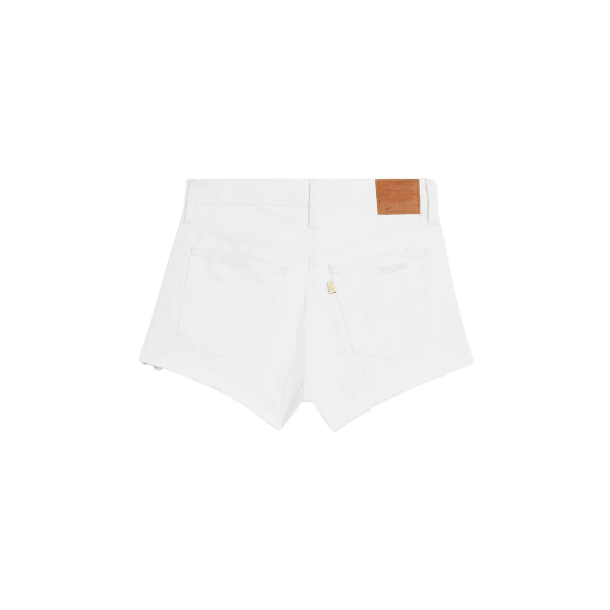 Shorts Donna Levi's 501 Original Bianco