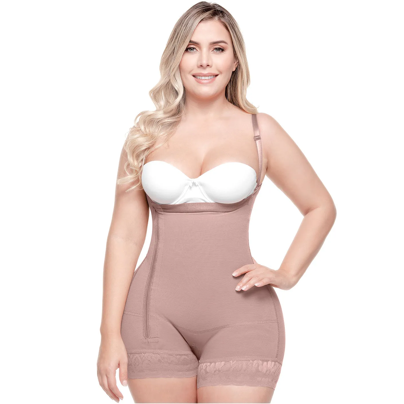 SONRYSE 046 | Colombian Butt Lifter Bodysuit Shapewear | Everyday and Postpartum Use | Powernet