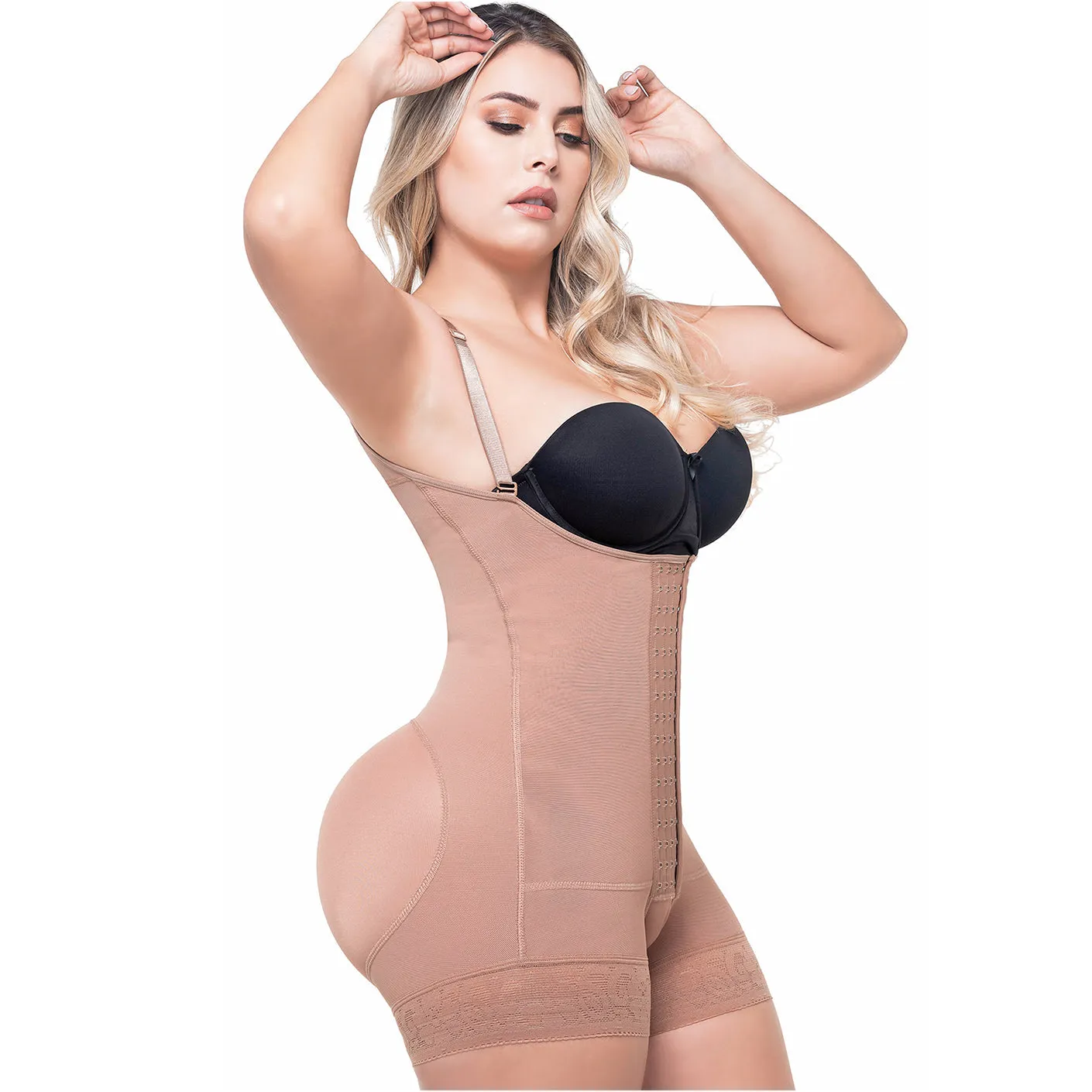 SONRYSE 066 |  Colombian Postpartum Bodysuit Shapewear | Butt Lifting Effect & Tummy Control | Powernet