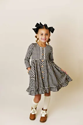 Swoon Baby Clothing Prim Gingham Pocket Dress