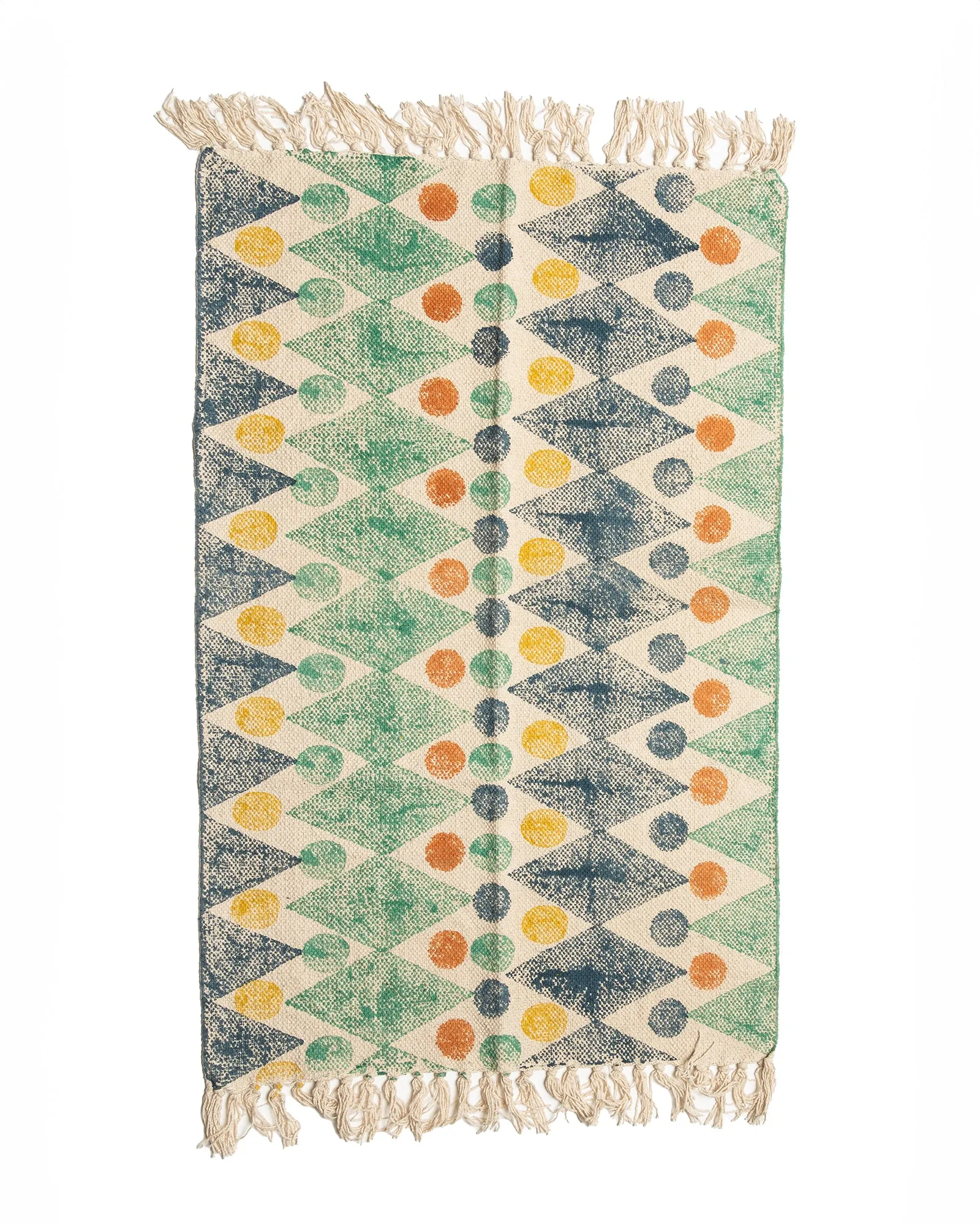 Tassel Rug - Mid-century Pop