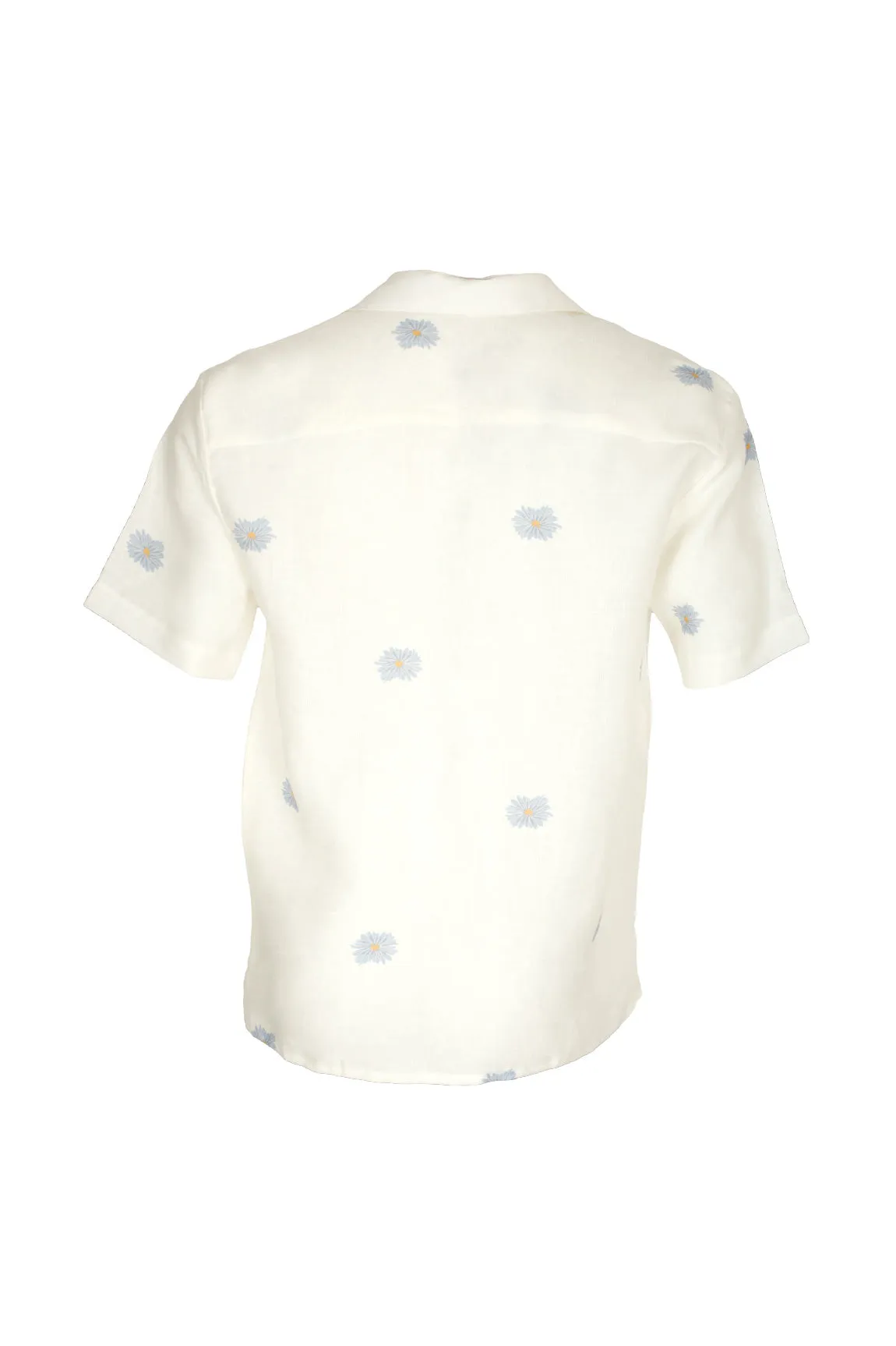 The Summer Daisy Men Linen Shirt