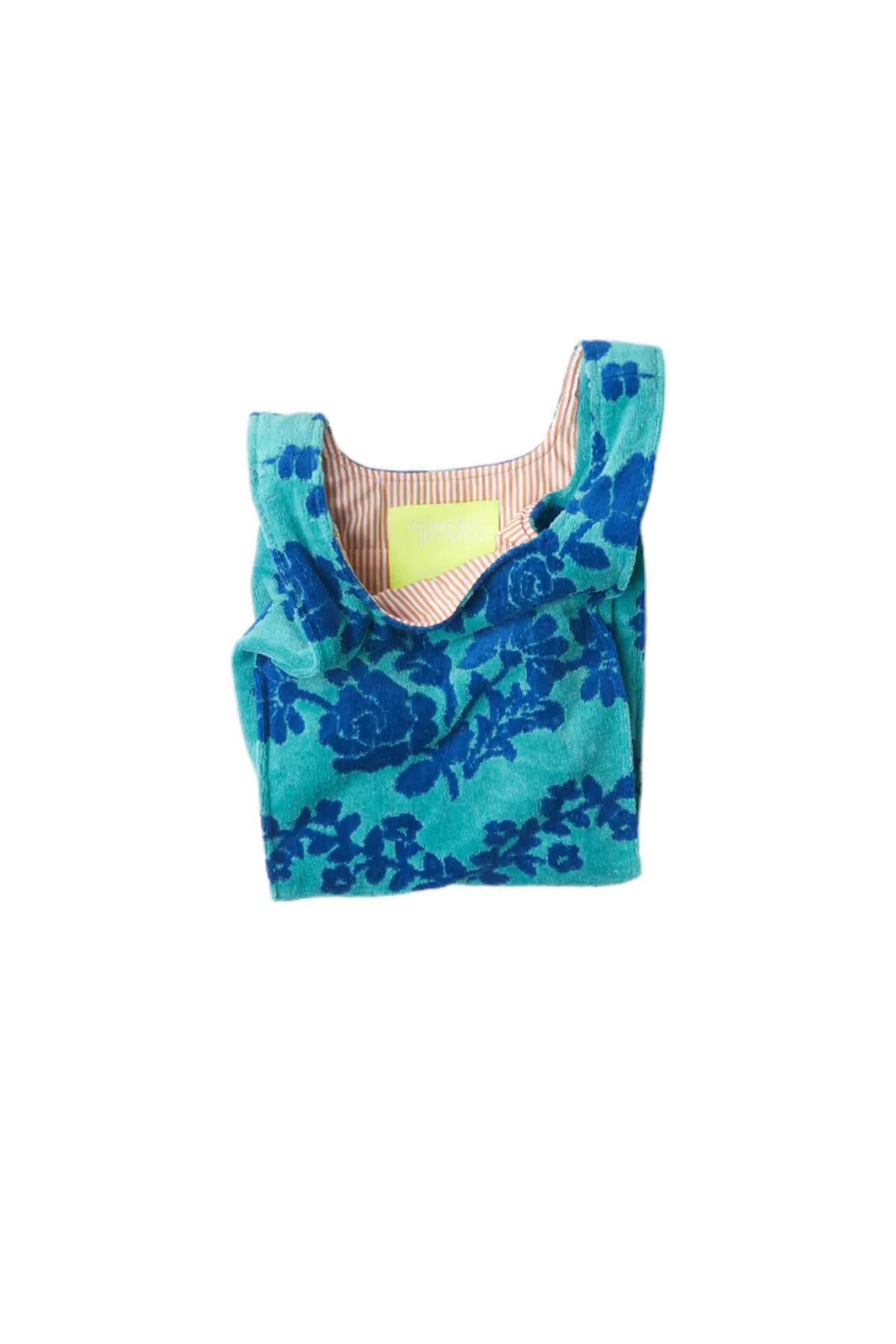 TOTO | terry tote blue floral