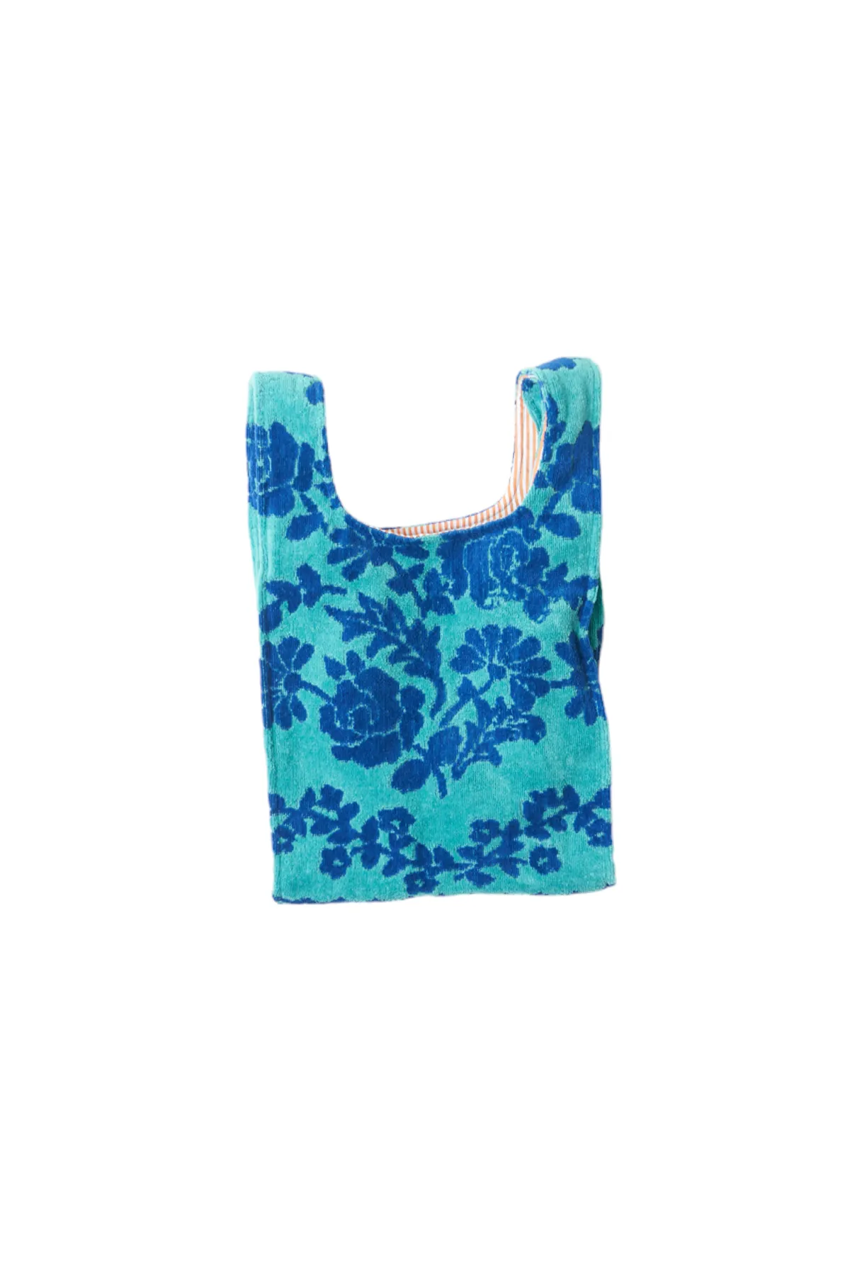 TOTO | terry tote blue floral