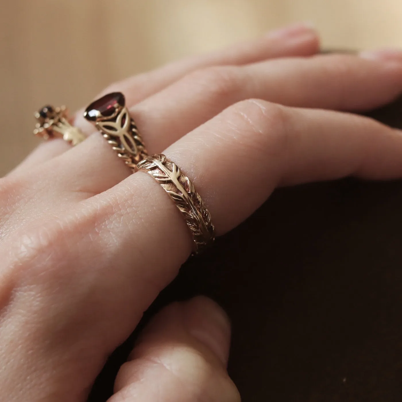 Vintage | Aethel Leaf Ring