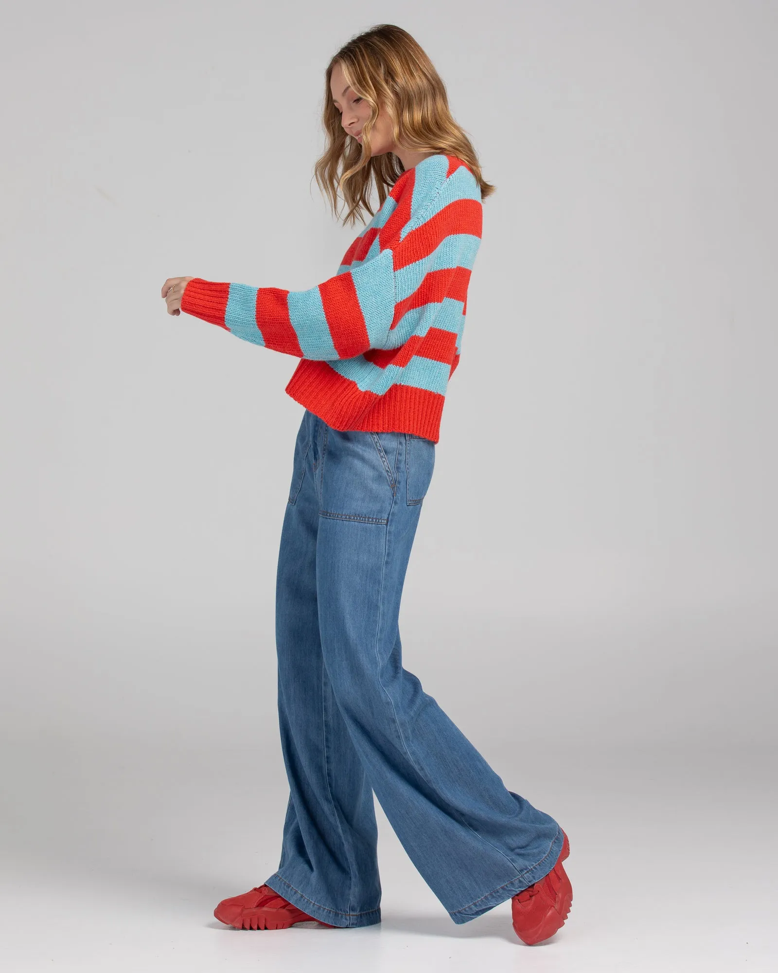 Wally Jumper - Seaside Stripe