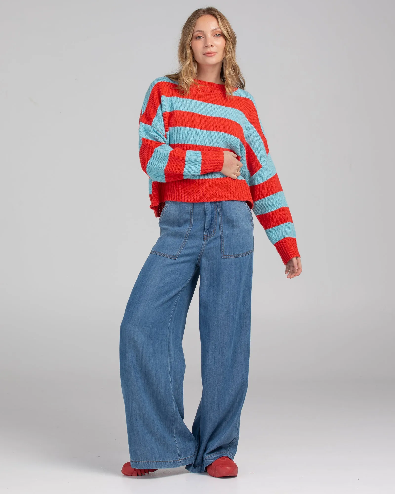 Wally Jumper - Seaside Stripe