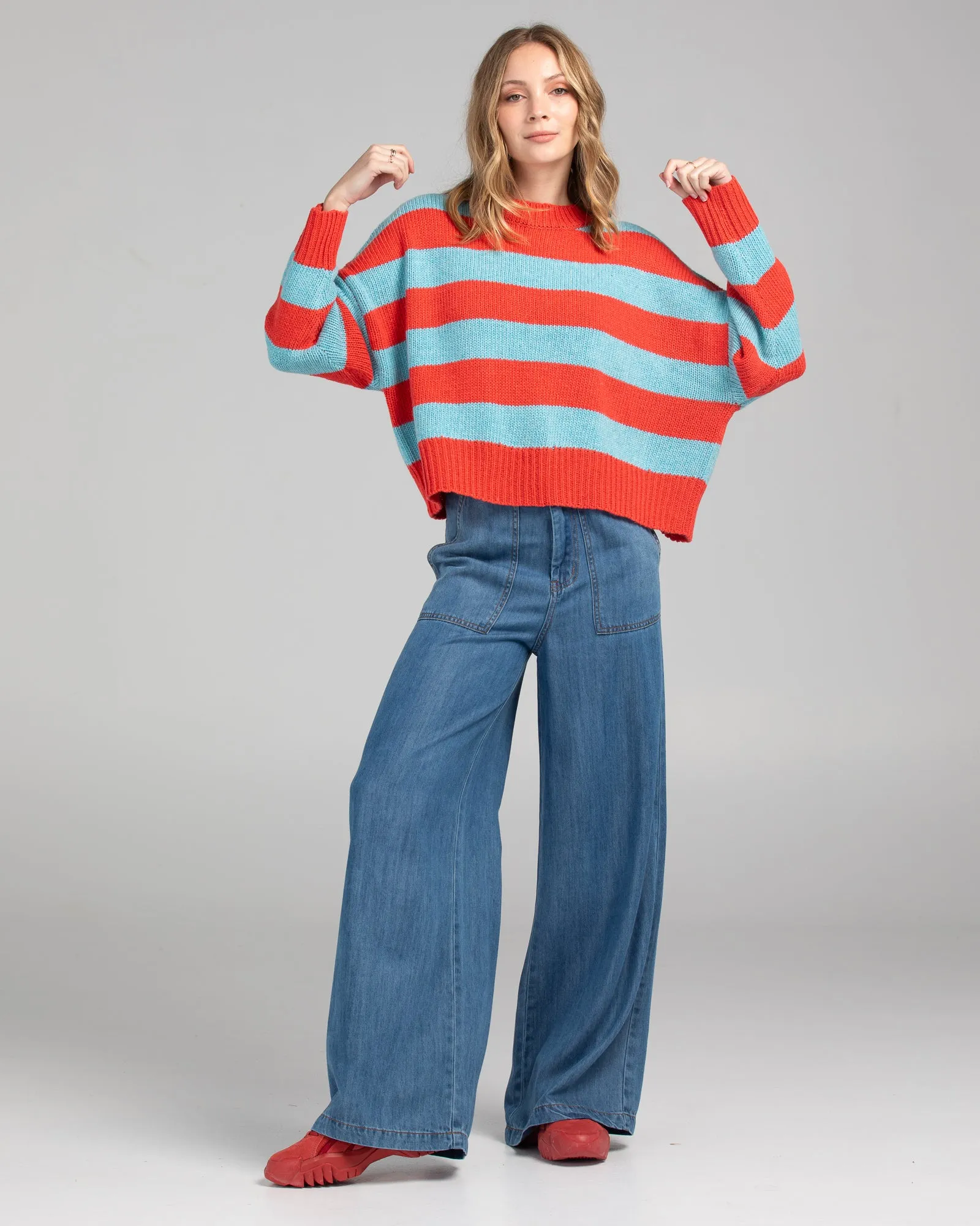 Wally Jumper - Seaside Stripe