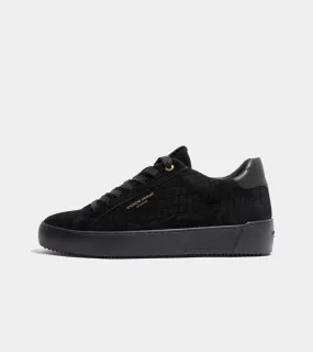 Zuma | Black Caiman Croc Emboss Suede AHP241-11